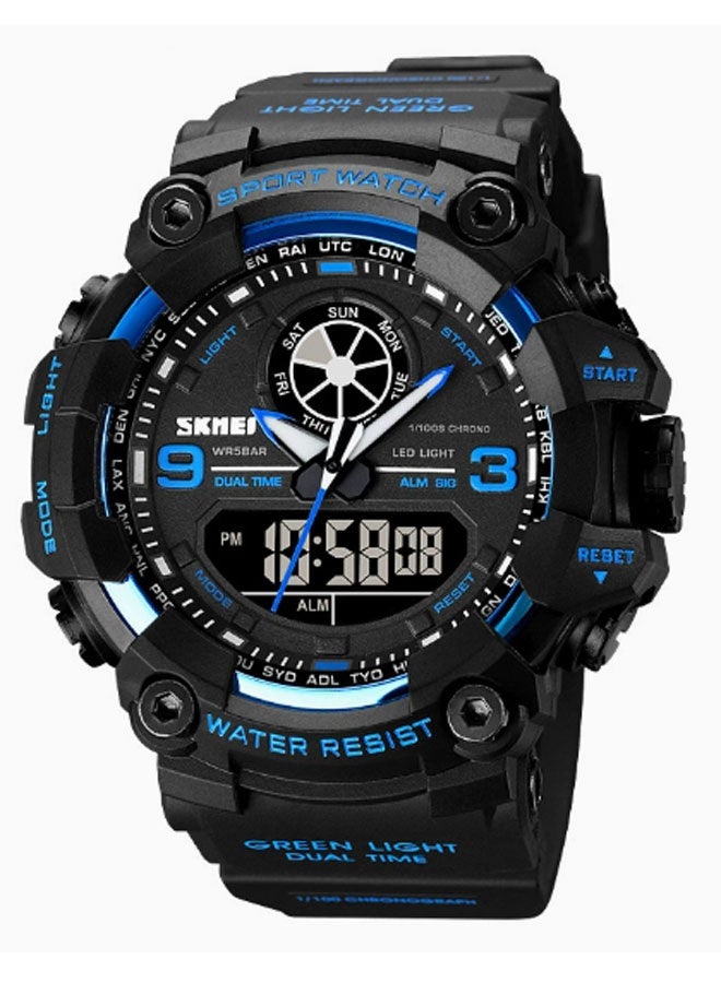 نيوترل ساعة رياضية خارجية مقاومة للماء SK-18 أنيقة وعصرية، مزودة بوظائف المؤقت والمنبه وساعة التوقيت والوظائف المضيئة للجنسين (ملونة) - Image 1